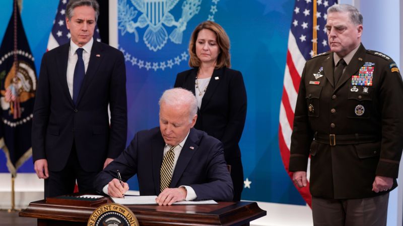 Biden announces hundreds of millions in new security aid for Ukraine following Zelensky’s speech