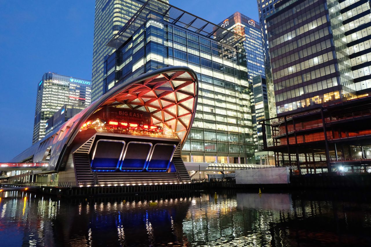 Canary Wharf isn't your average London Underground station.