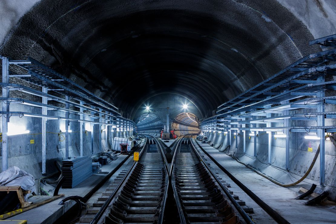 Crossrail was Europe's largest engineering project when works were at their height.