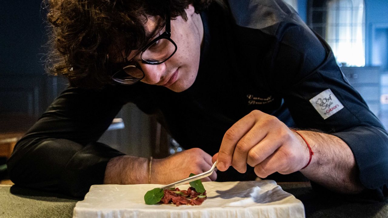 <strong>Crazy cucina: </strong>Italian maverick chef Valerio Braschi is creating a name for himself with radical reworkings of classic Italian dishes.