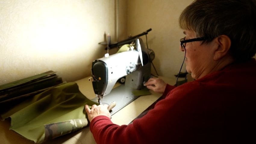 grandmother sews flak jackets watson dnt 3/16
