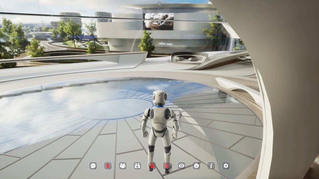 A view of what the Liberland Metaverse will look like from the user perspective, rendered by Mytaverse, the 3D immersive platform collaborating with ZHA.