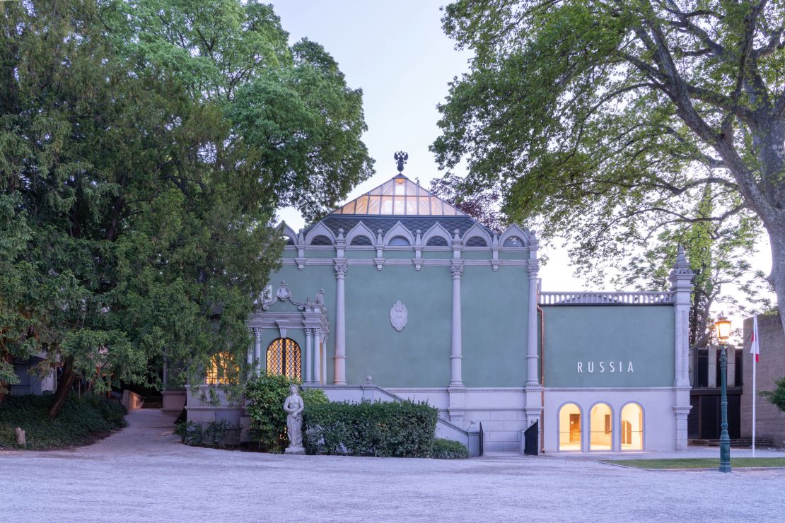 The Russian Pavilion in Venice.