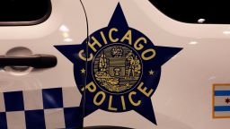 CHICAGO - FEBRUARY 06:  A Chicago Police decal on a Chicago Police vehicle is on display at the 112th Annual Chicago Auto Show at McCormick Place in Chicago, Illinois on February 6, 2020.  (Photo By Raymond Boyd/Getty Images)