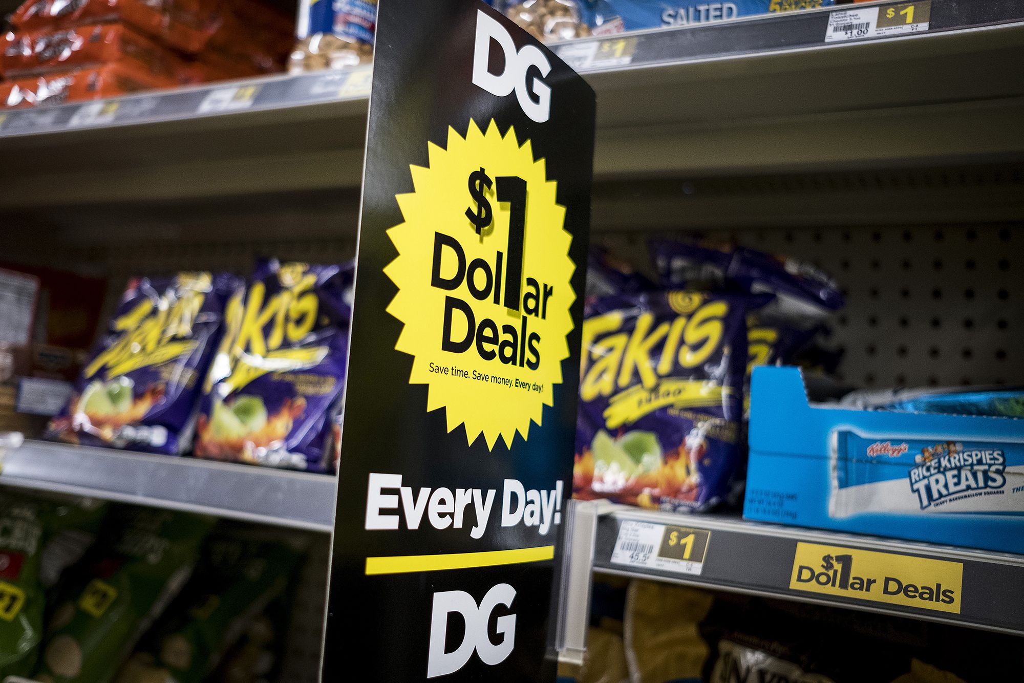 Dollar stores are battling over $1 prices