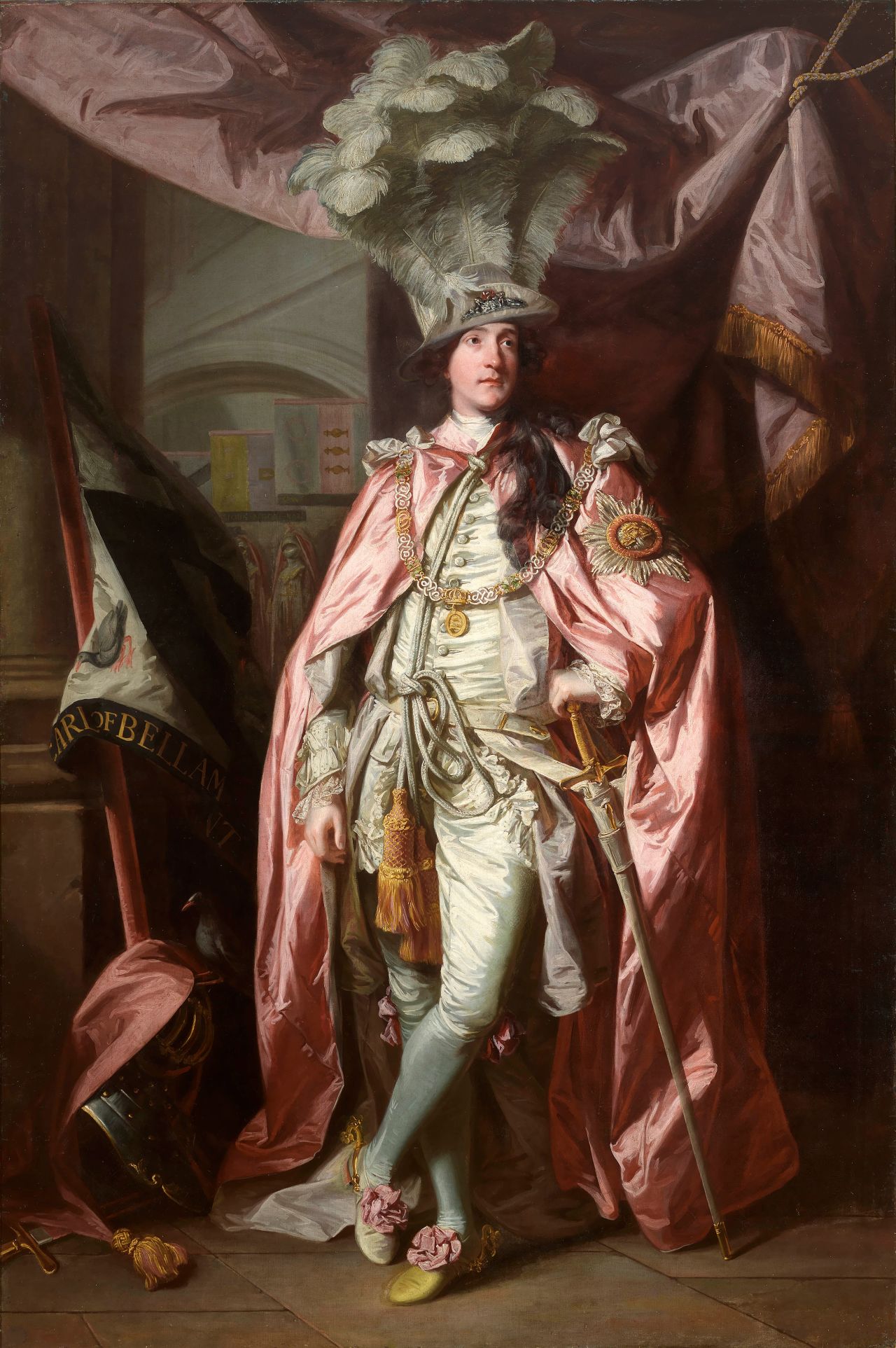 Portrait of Charles Coote, 1st Earl of Bellamont (1738-1800), in Robes of the Order of the Bath, 1773-1774