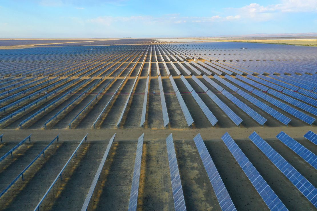 The Westlands Solar Park near Lemoore, California.