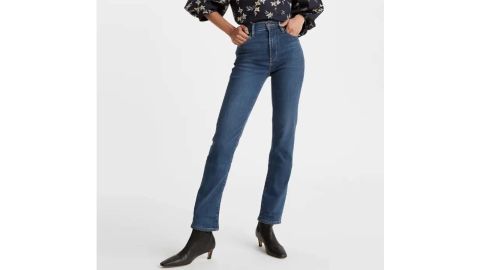 Levi's 724 high-waisted straight jeans