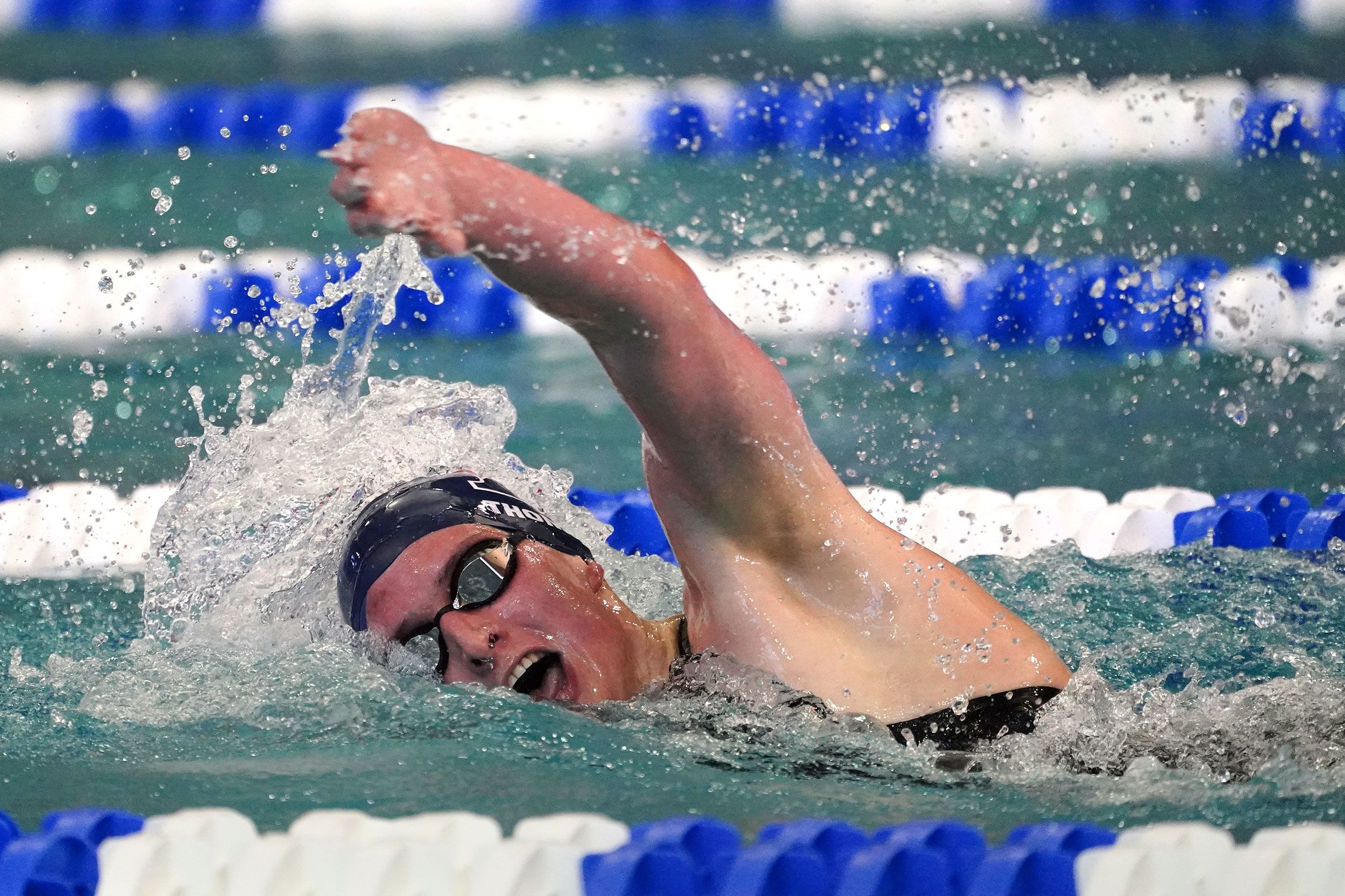 Transgender swimmer Lia Thomas sets Ivy record in 200-yard
