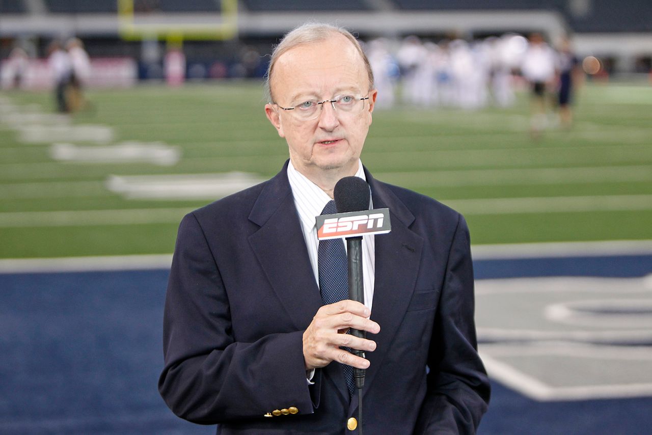 Longtime NFL reporter John Clayton, who was known as 