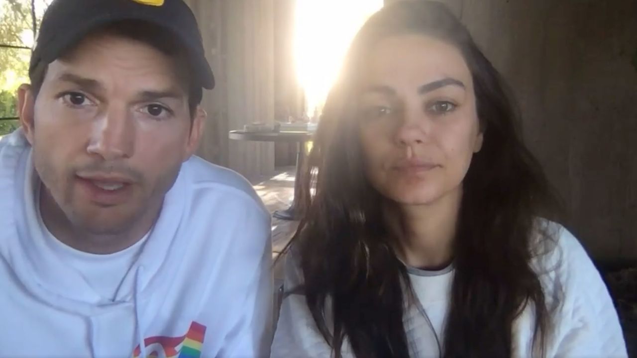 Actors Ashton Kutcher and Mila Kunis announce on Instagram that they have raised over $30 million for Ukrainian refugees fleeing the country amid the ongoing Russian invasion. 