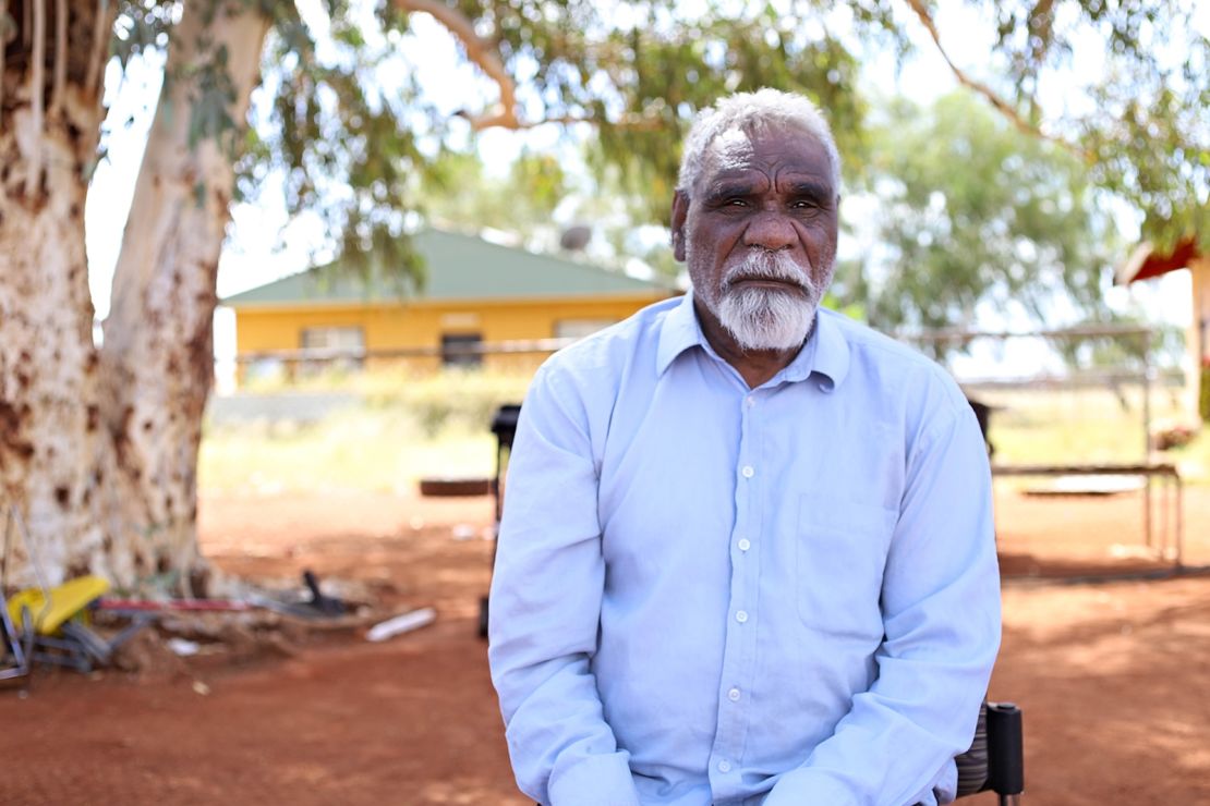 Warlpiri Elder Ned Jampijinpa Hargraves grew up in Yuendumu and is calling for a ban on guns in the community.