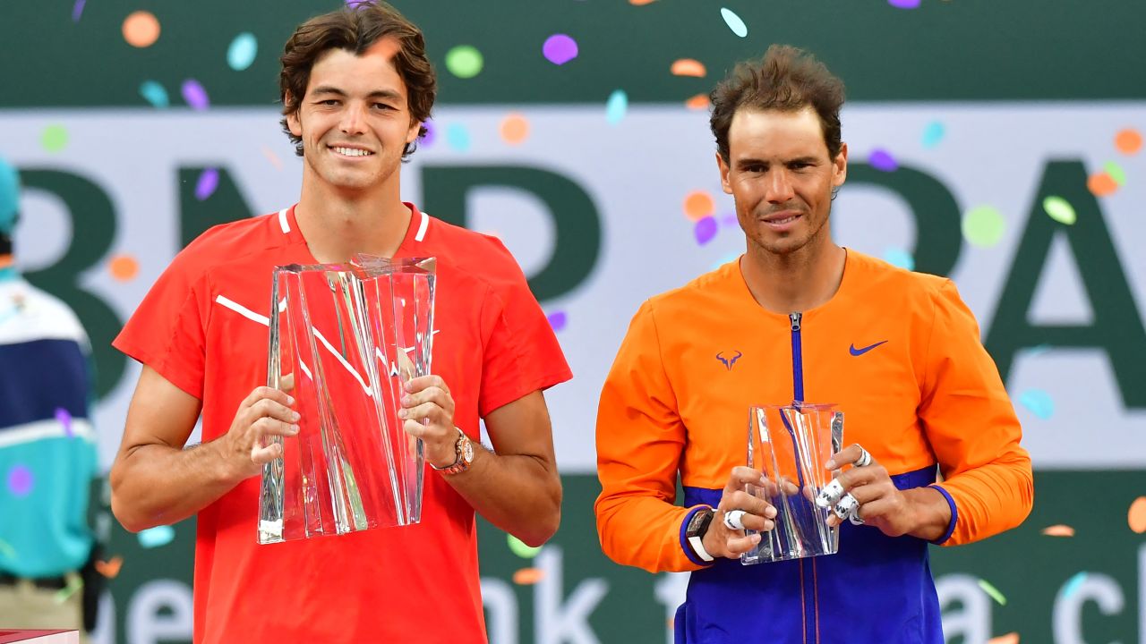 Both Fritz and Nadal said they were struggling with injuries coming into the match.