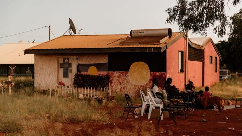House 511 in Yuendumu, where Kumanjayi Walker was shot by Constable Zachary Rolfe on November 9, 2019. 