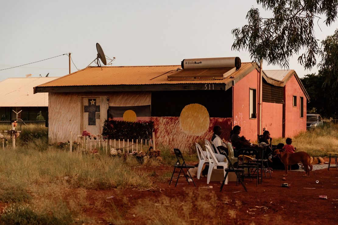 House 511 in Yuendumu, where Kumanjayi Walker was shot by Constable Zachary Rolfe on November 9, 2019.