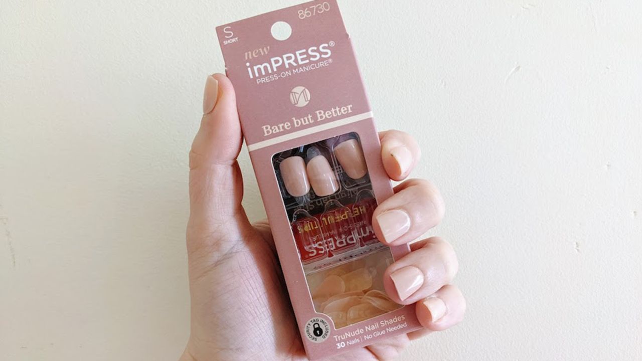 ImPress Press-On Manicure Bare But Better Fake Nails