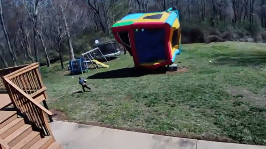 nc bounce house goes flying 1