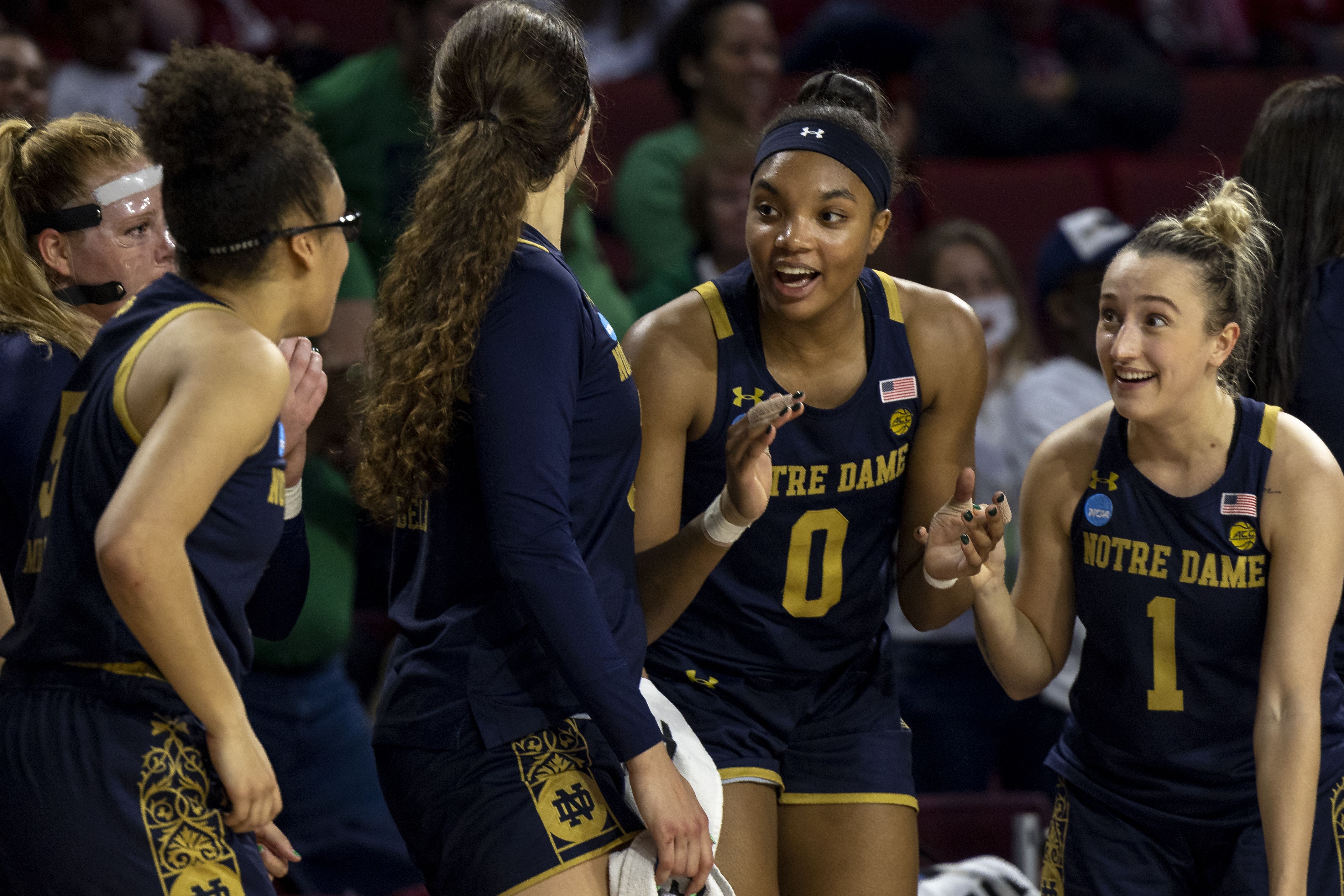 Notre Dame Fighting Irish set program record as they thrash Oklahoma  Sooners in NCAA women's tournament