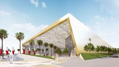 Bahrain plans to construct the largest exhibition center in the region with a footprint of over 300,000 square meters.