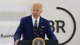 President Joe Biden speaks at Business Roundtable's CEO Quarterly Meeting, Monday, March 21, 2022, in Washington.