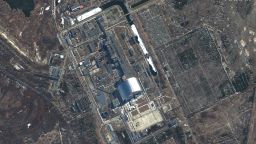 RUSSIANS INVADE UKRAINE -- MARCH 10, 2022:  16 Maxar satellite imagery overview of Chernobyl Nuclear Power Plant in Ukraine.  10mar2022_wv2.   Please use: Satellite image (c) 2022 Maxar Technologies.