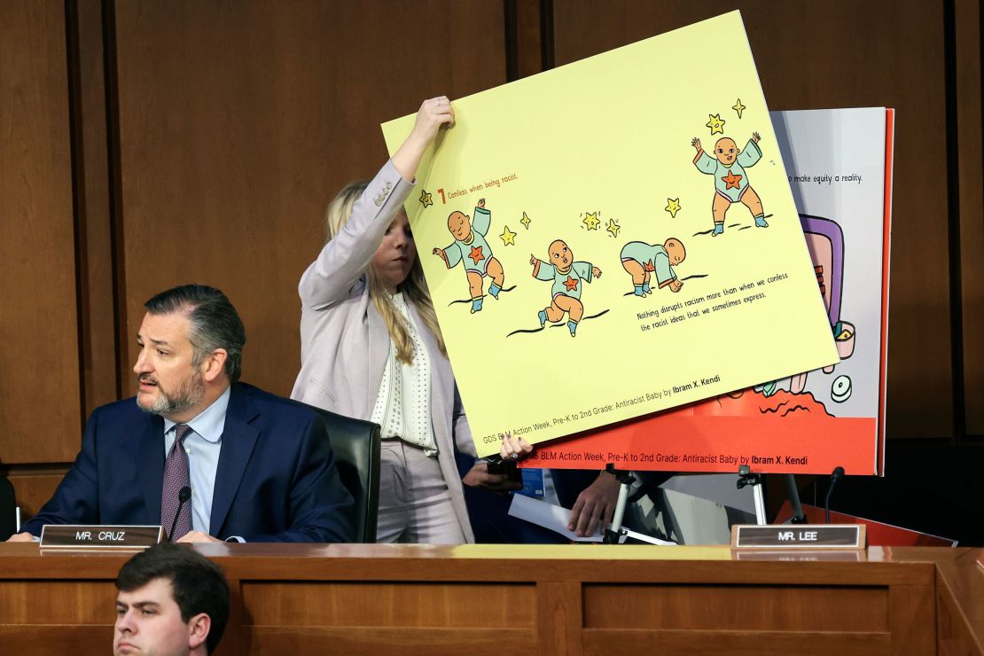 Texas Sen. Ted Cruz questions Ketanji Brown Jackson on "critical race theory" during her  confirmation hearings.