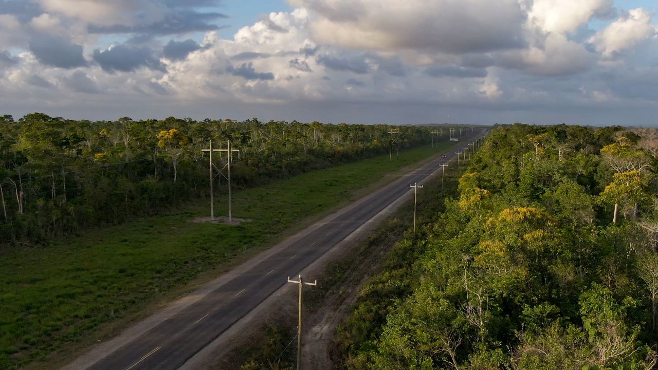 The narrow strip of land, less than six miles wide and covering 90,000 acres, is bisected by two highways, which can be difficult for wildlife to cross.