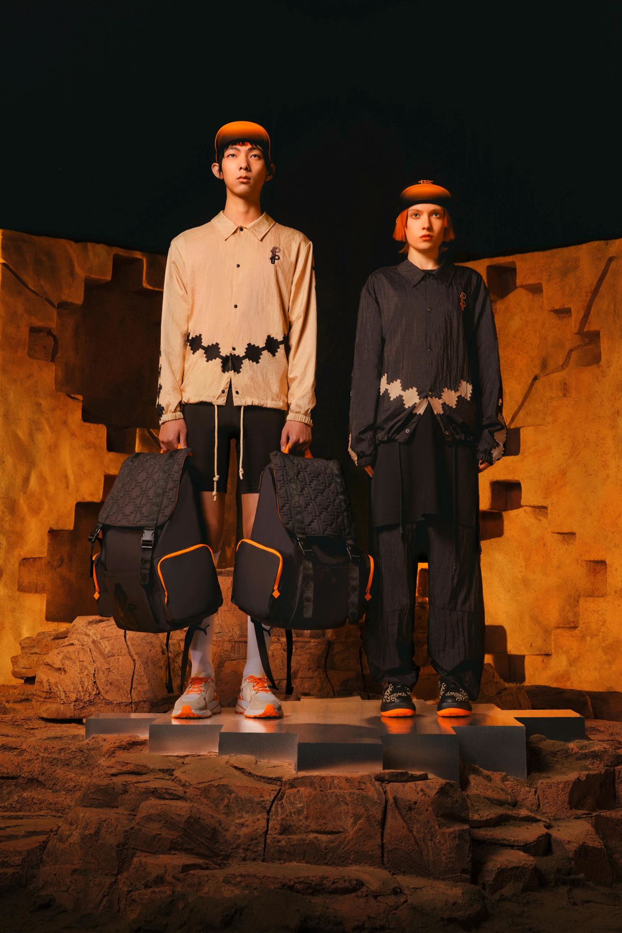 Pronounce's recent collaboration with Puma was inspired by the ancient Pumapunku temple complex in Bolivia.