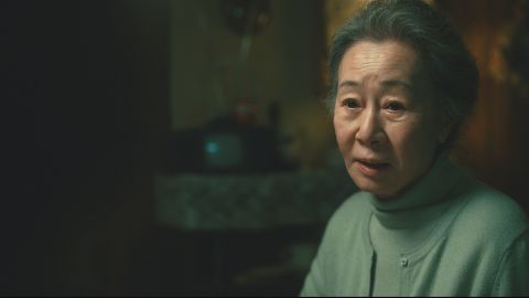 Yuh-Jung Youn as the older version of Sunja in