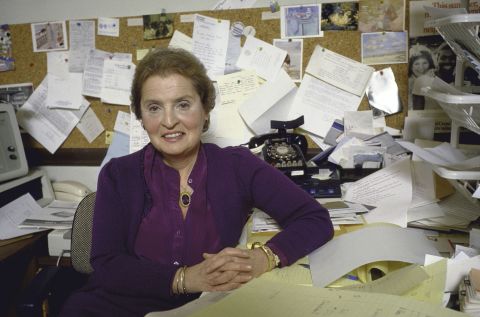In 1988, Albright worked as a senior foreign policy adviser for Democratic presidential candidate Michael Dukakis. She also worked for Walter Mondale's unsuccessful campaign in 1984. During the Jimmy Carter administration, she was a White House staff member and congressional liaison for the National Security Council under Zbigniew Brzezinski.
