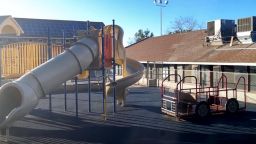 The playground at Turning Point Christian School in Norco, California. 