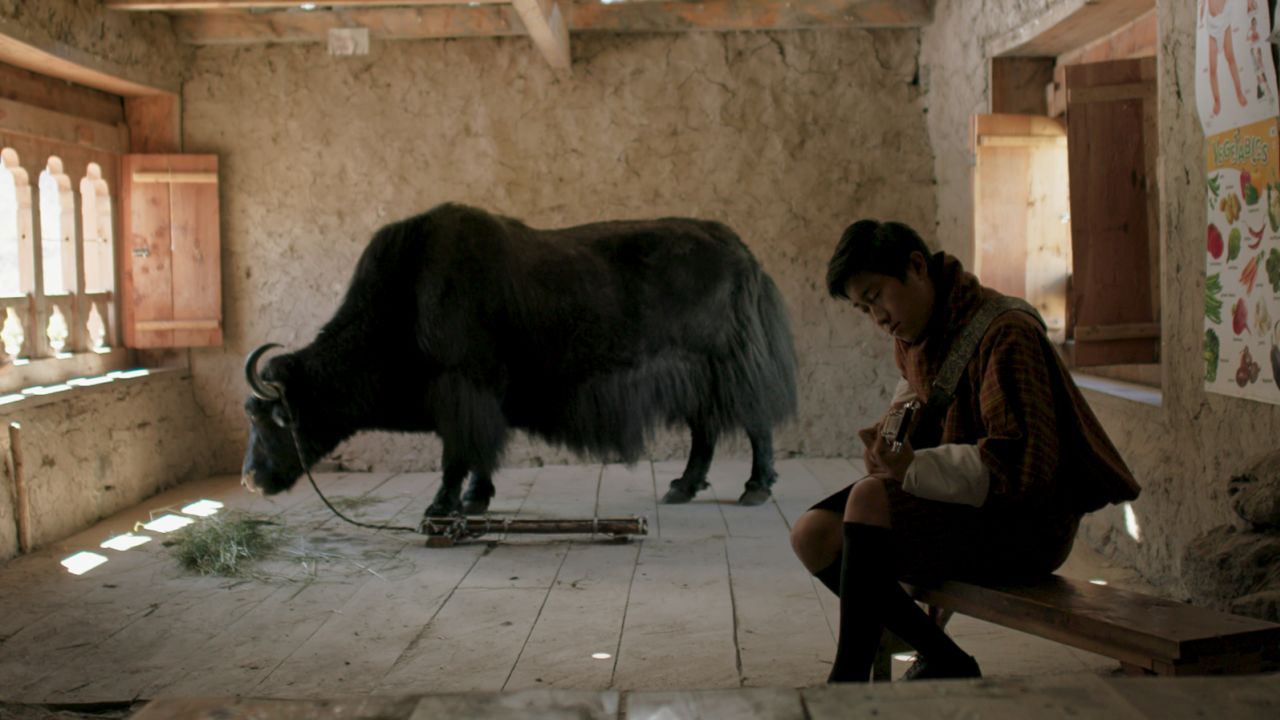 Sherab Dorji as Ugyen in "Lunana: A Yak in the Classroom."