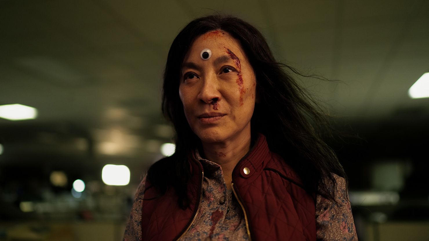 Michelle Yeoh in "Everything Everywhere All at Once," which has dominated guild awards in the run-up to the Oscars.