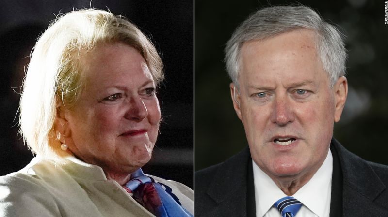First on CNN: January 6 committee has text messages between Ginni Thomas and Mark Meadows – CNN