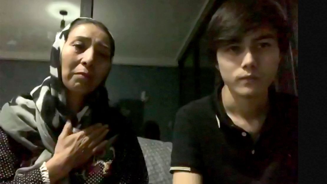 Masuma told CNN about her family's difficult journey into Poland with the help of Ukrainian strangers.