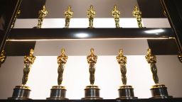 In this handout photo provided by A.M.P.A.S. Oscars statuettes are on display backstage during the 92nd Annual Academy Awards at the Dolby Theatre on February 09, 2020 in Hollywood, California. 