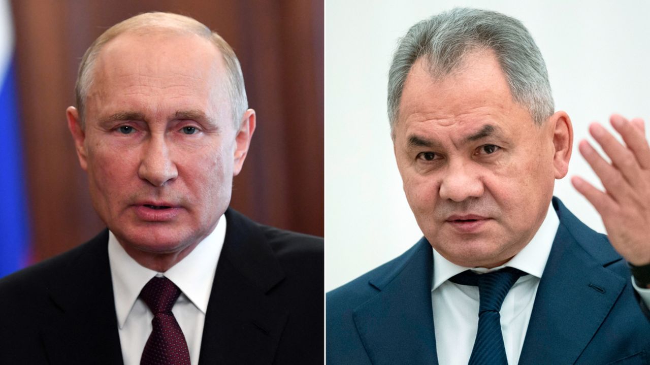 video thumbnail putin shoigu split