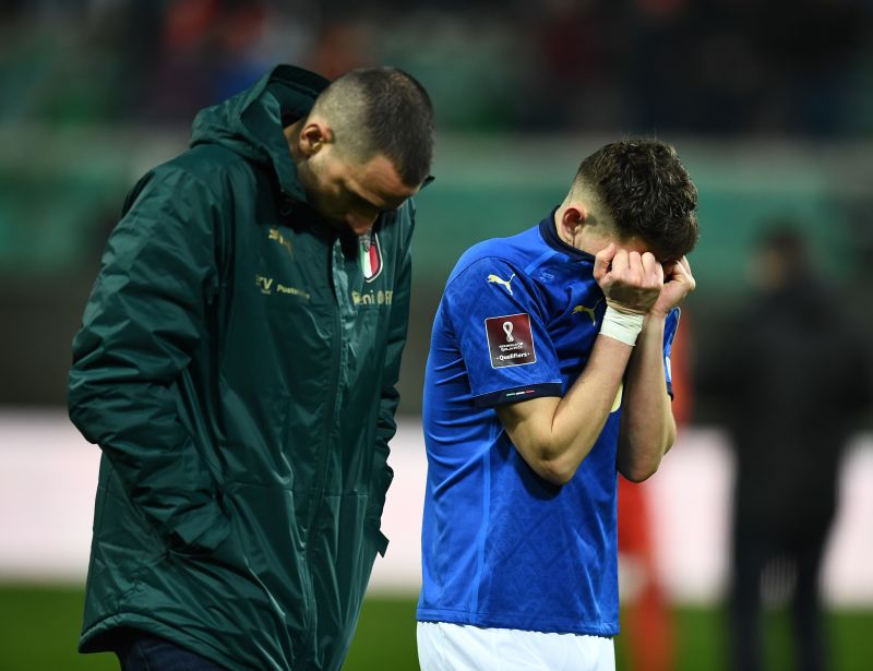 Italy fails to qualify for 2022 World Cup, players destroyed and crushed CNN