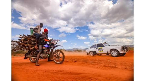 "You can tell a Kenyan there's a rally coming up (and) they will leave everything," says Raju Chaggar, the person responsible for plotting the East African Safari Rally. "They're willing to spend nine hours out in the sun just to watch the rally ... I think we're crazy."