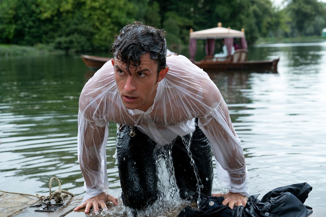 Jonathan Bailey as Anthony Bridgerton in episode 205 of 'Bridgerton.'