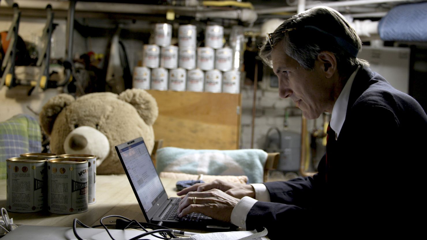 Dr. Peter Marks, Director of FDA's Vaccine Division, working from home as seen in 'How to Survive a Pandemic.'