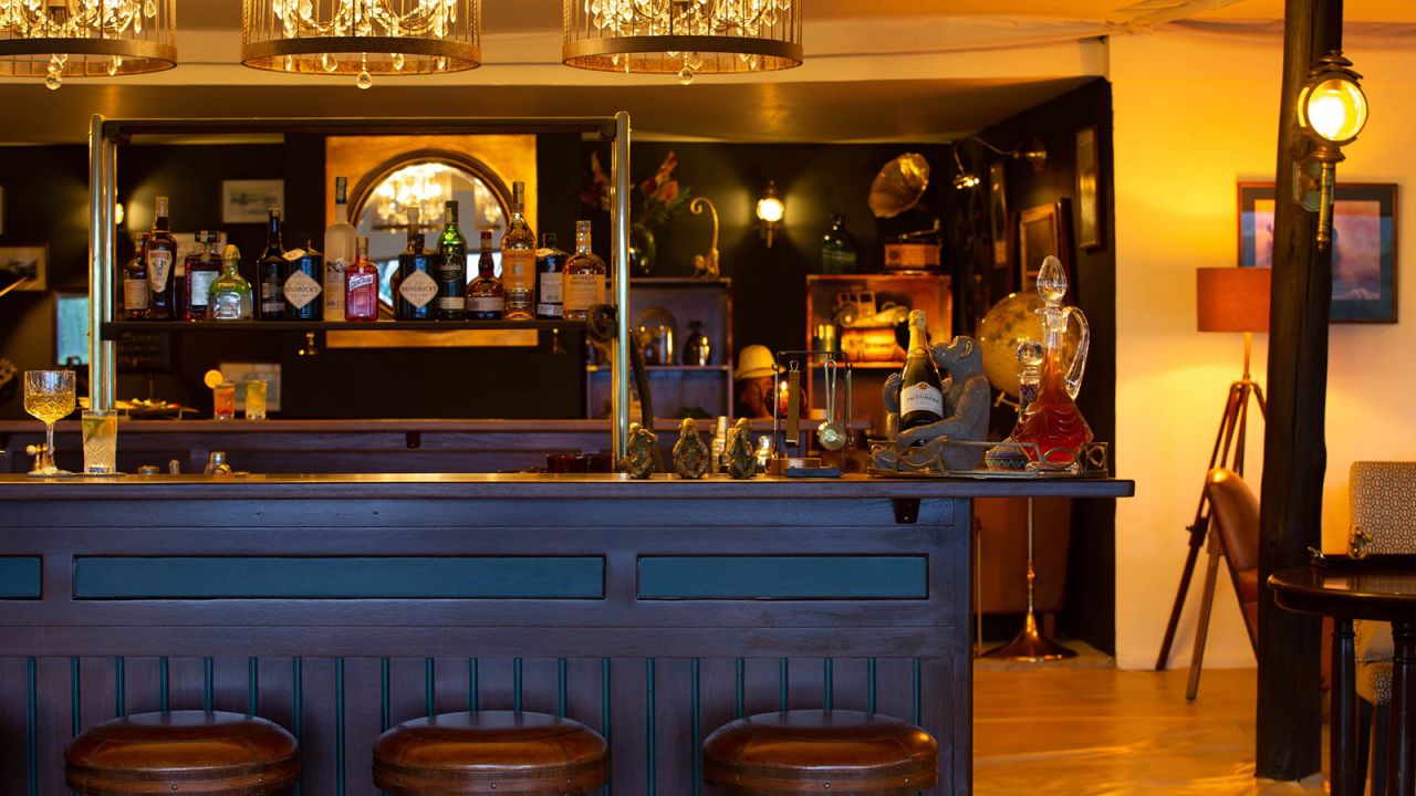 <strong>Tricky image: </strong>"All this 1920s decor is tricky though because there is still such an appetite for it," says Cottar. "And the guys who work here don't mind -- it's just theater for them -- but urbanite Kenyans are vehemently anti anything colonial-looking, and I get it."
