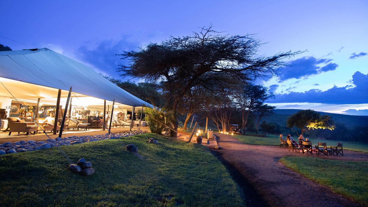 <strong>Land issues: </strong>Cottar says he has no plans to change the camp's aesthetic because, he says, the bigger problem facing Kenya is that of land ownership. He says he wants to help transform the way high-end hospitality and local tribes interact.