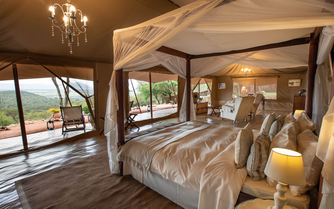 Cottar's 1920s Camp Honeymoon Tent.