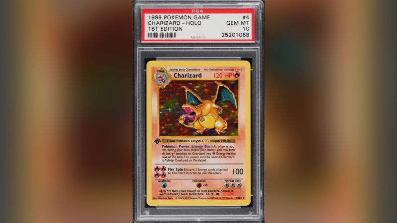 This Pokémon card just sold for $420,000 at auction
