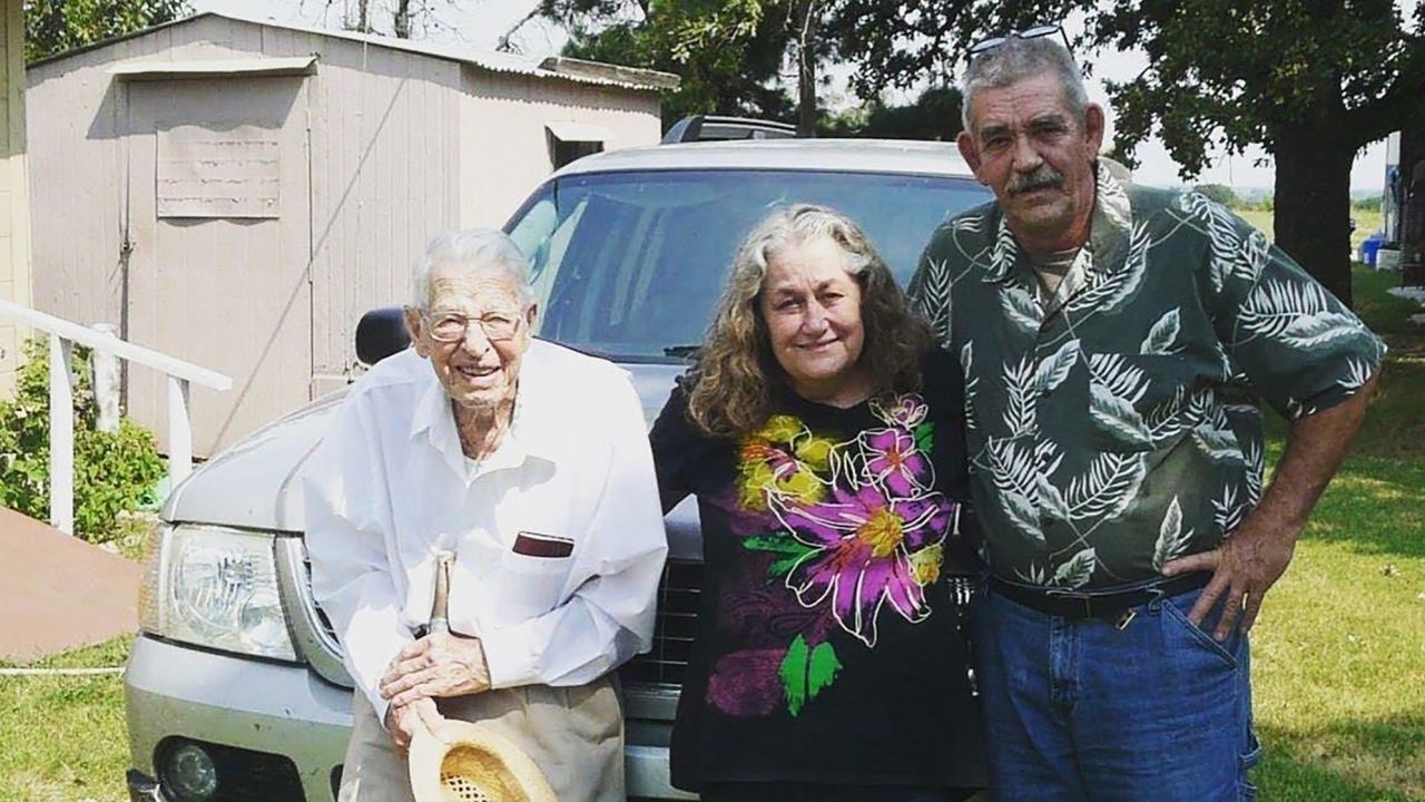 David Lipson, right, seen here in an undated photo with his father and wife.