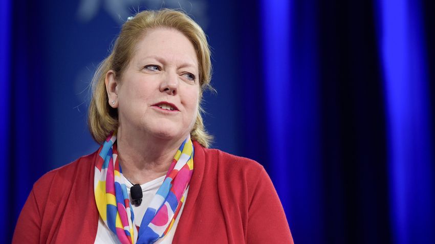 Ginni Thomas, wife of Supreme Court Justice Clarence Thomas and a special correspondent for The Daily Caller, speaks at the Conservative Political Action Conference (CPAC) in Oxon Hill, Md., Feb. 23, 2017.