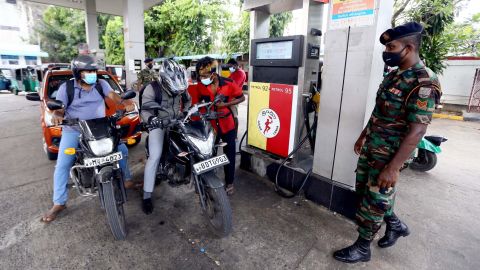 Soldiers have been deployed to gas stations to keep the peace as tensions rise.