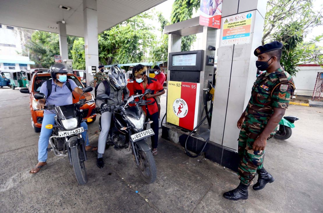Soldiers have been deployed to gas stations to keep the peace as tensions rise.
