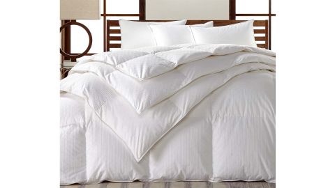 European White Goose Down Lightweight Full/Queen Comforter